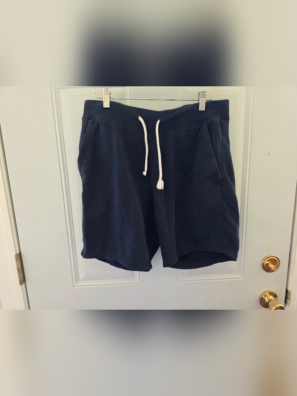 Old Navy Men's Navy Drawstring Athletic Shorts Size Medium